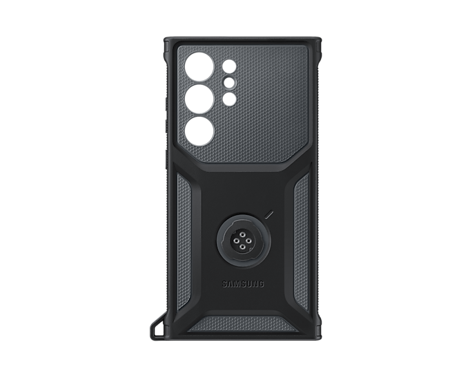 Samsung Galaxy S23 Ultra Rugged Gadget Mobile Phone Case Black EF-RS918CBEGWW (New / Open Box)