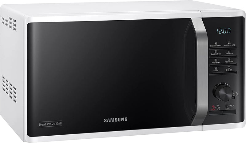 Samsung 23L Microwave Oven 800W With Heat Wave Grill MG23K3575AW/EU (New)