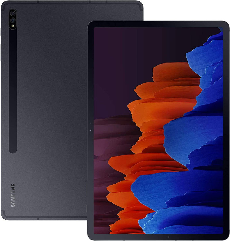 Samsung Galaxy Tab S7 Plus Wi-Fi Android 12.4'' Tablet 256 GB Mystic Black (Renewed)
