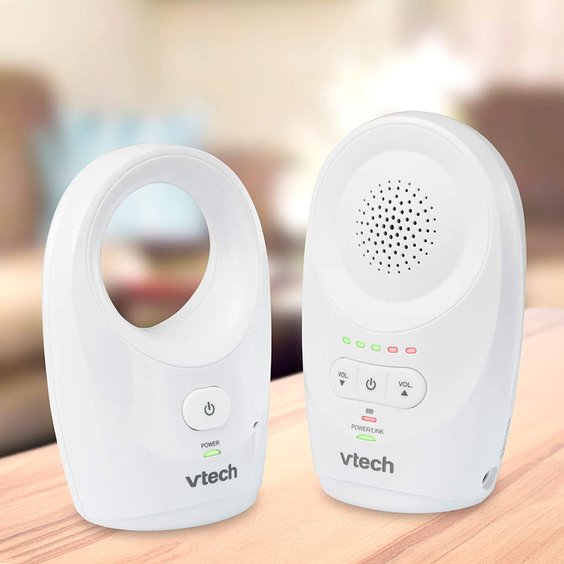 VTech DM1111 Safe & Sound Enhanced Range Digital Audio Baby Monitor (Renewed)