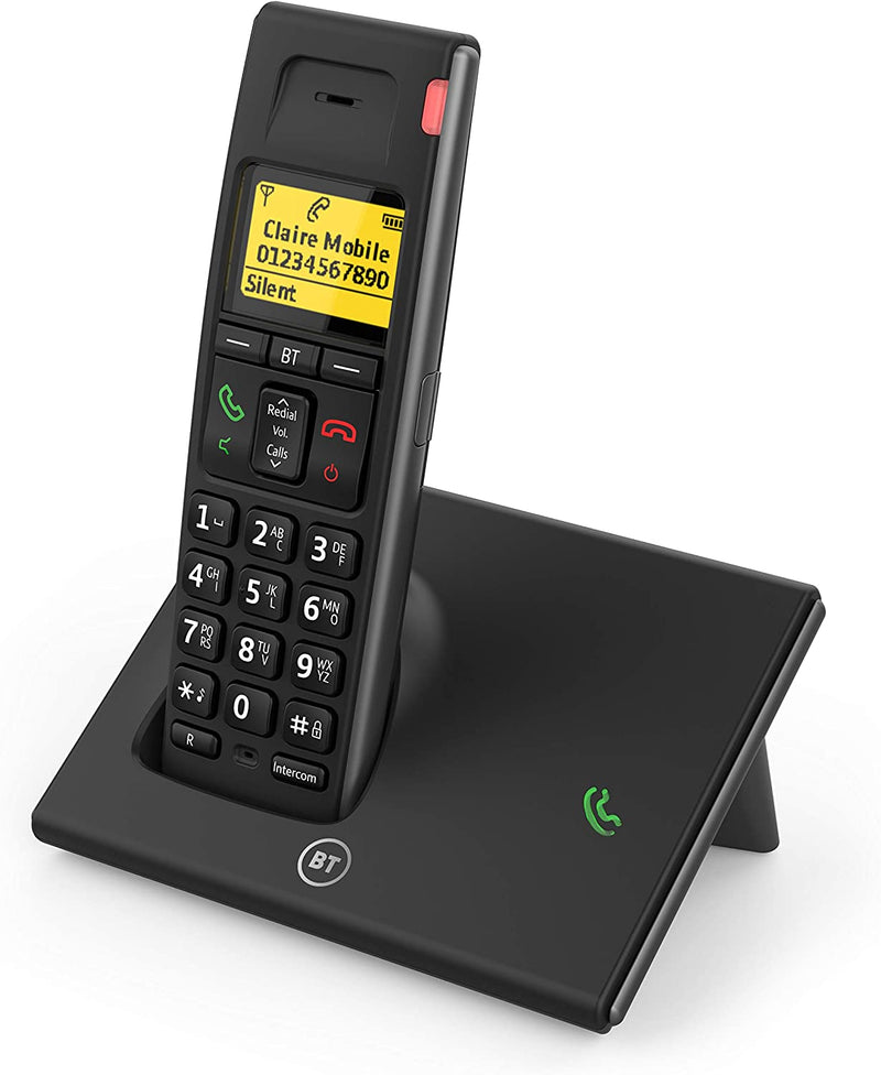 BT Diverse 7110 Plus Single DECT Cordless Phone With Speakerphone (Renewed)