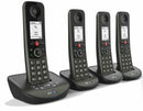 BT Advanced Z Quad Digital Cordless Answerphone with Advanced Call Blocker (Renewed)