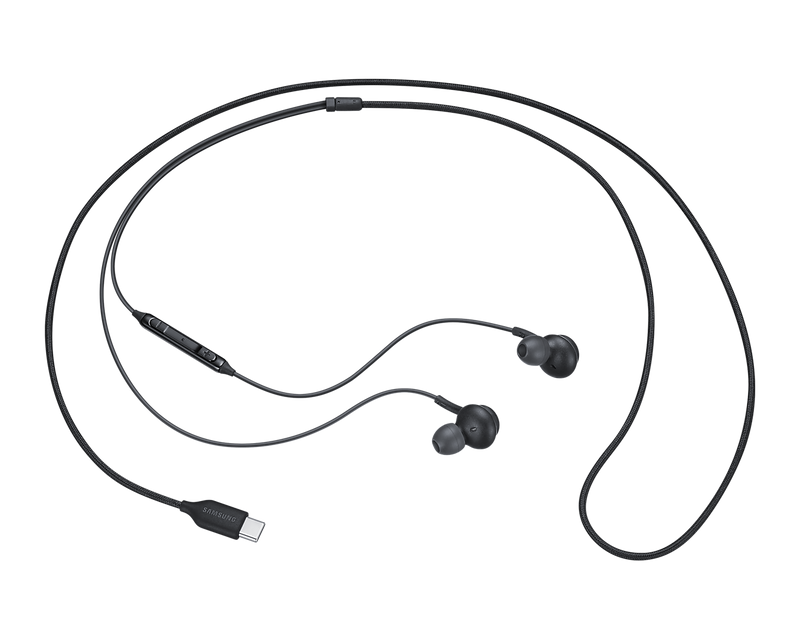 Samsung Type-C Wired Earphones Call Receiving Black EO-IC100BBEGEU (Renewed)