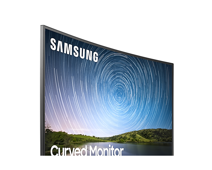 Samsung 32'' Curved Monitor CR50 Full HD 1920x1080 Bezel-Less LC32R500FHPXXU (Renewed)