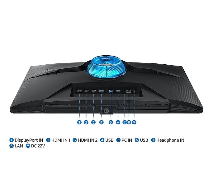 Samsung 28'' Gaming Monitor UHD 144Hz Smart Odyssey 3840x2160 LS28BG700EPXXU (New / Open Box)