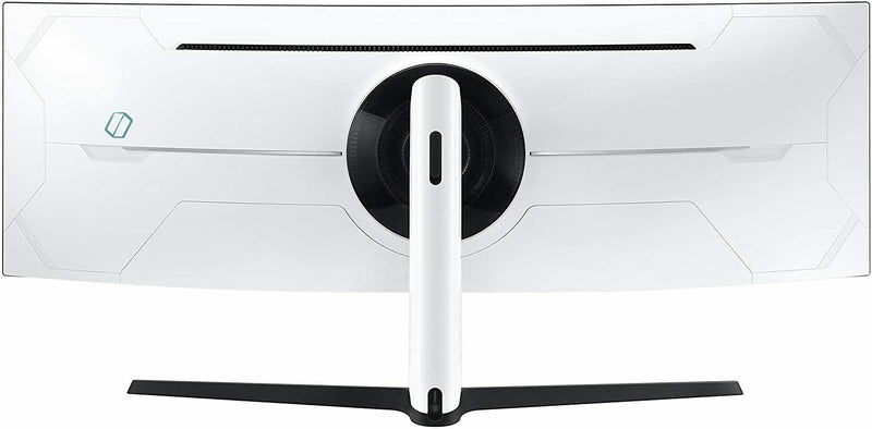 Samsung 49 Inch Odyssey G9 Curved QLED Dual-QHD 32:9 Gaming Monitor Black White (Renewed)