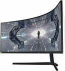 Samsung 49 Inch Odyssey G9 Curved QLED Dual-QHD 32:9 Gaming Monitor Black White (Renewed)