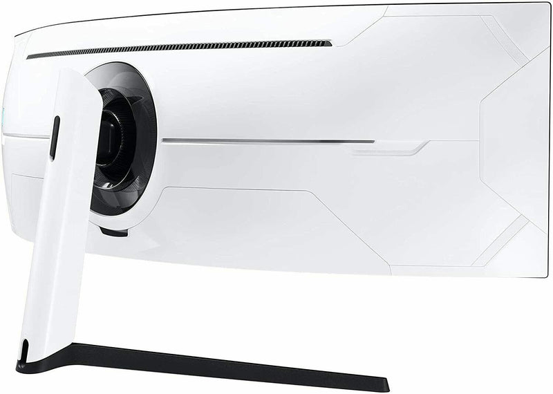 Samsung 49 Inch Odyssey G9 Curved QLED Dual-QHD 32:9 Gaming Monitor Black White (Renewed)