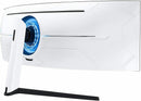 Samsung 49 Inch Odyssey G9 Curved QLED Dual-QHD 32:9 Gaming Monitor Black White (Renewed)