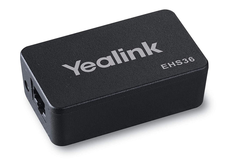 Yealink EHS36 Headset Adapter Electronic Hookswitch Black (New)