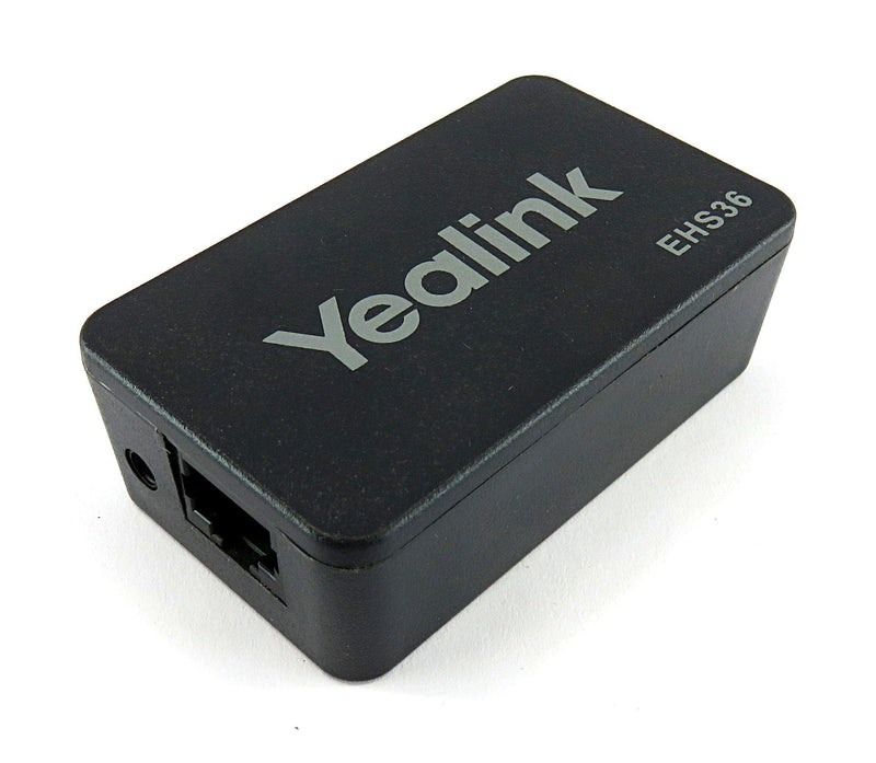 Yealink EHS36 Headset Adapter Electronic Hookswitch Black (New)