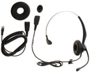 Yealink YHS33 Wideband Headset For IP Phone Enhanced Noise Canceling Black (New)