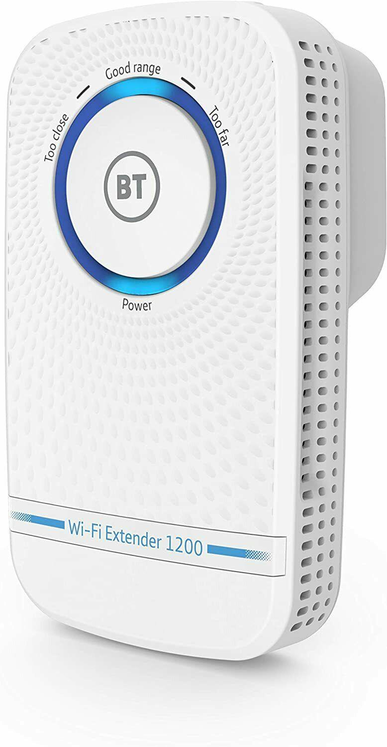 BT Wi-Fi Extender 1200 with 11ac 1200 Dual-Band Wi-Fi - 080462 (New)