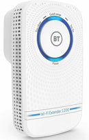 BT Wi-Fi Extender 1200 with 11ac 1200 Dual-Band Wi-Fi - 080462 (New)