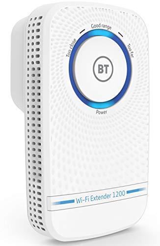 BT Wi-Fi Extender 1200 with 11ac 1200 Dual-Band Wi-Fi - 080462 (New)