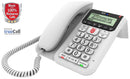 BT Corded Landline Phone Decor 2600 Advanced Call Blocker White (New)