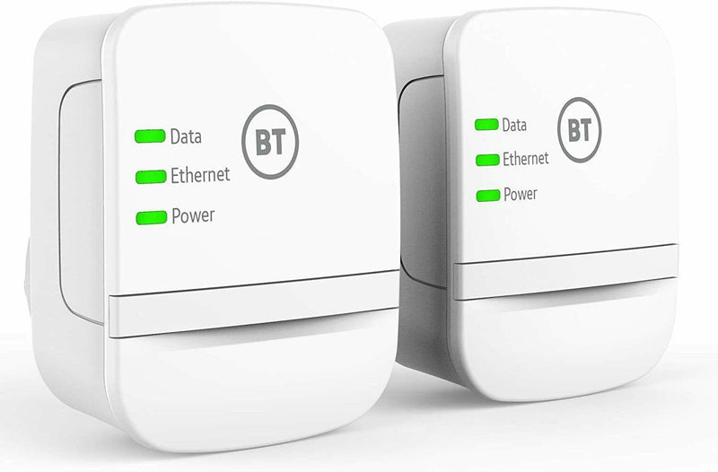 BT Broadband Extender 600 Kit With Wired AV600 Powerline (New)