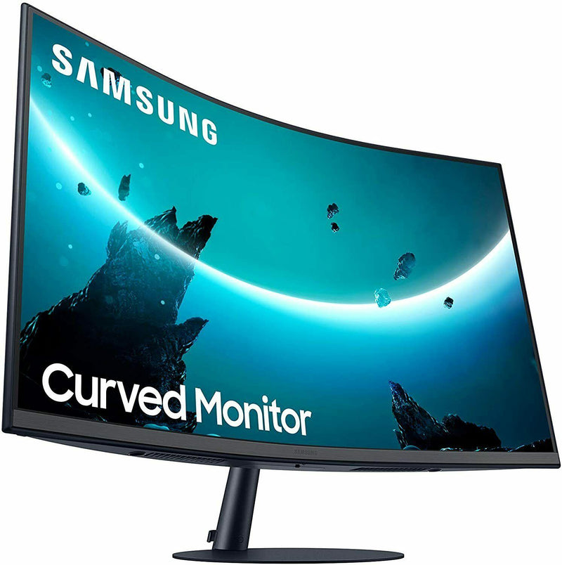 Samsung LC32T550FDUXEN Curved Monitor 32 Inch 1000R 75hz 4ms 1080p (Renewed)