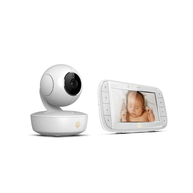 Motorola Digital Video Baby Monitor MBP50 5'' Screen Night Vision (Renewed)