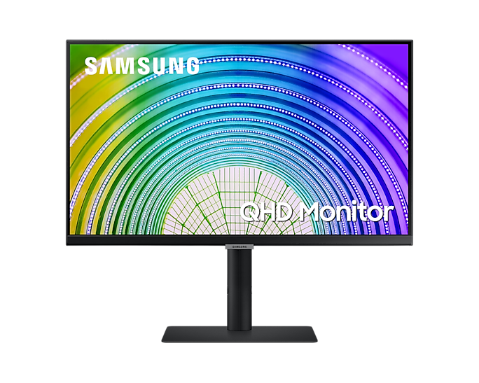 Samsung 24'' Monitor S60UA Wide-QHD USB-C 75Hz HDMI 2560x1440 LS24A600UCUXXU (New)