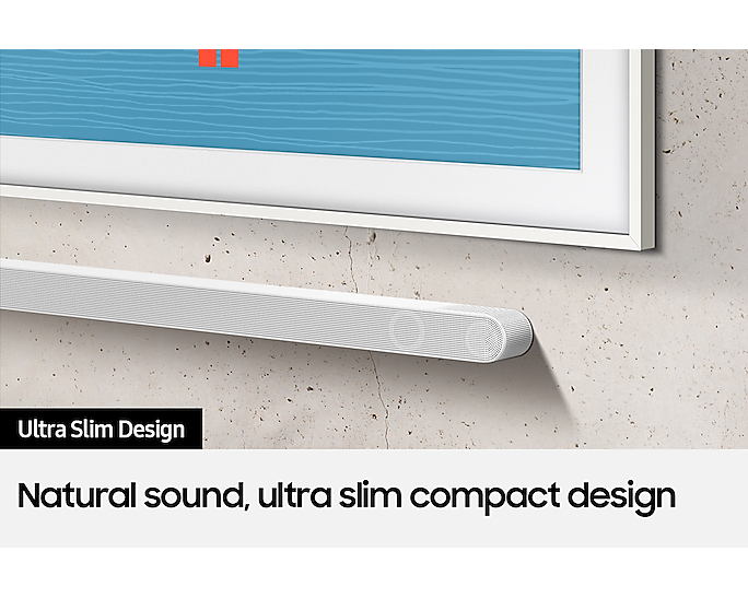 Samsung 3.1.2 Soundbar With Subwoofer Ultra Slim Dolby Atmos White HW-S801B/XU (New)
