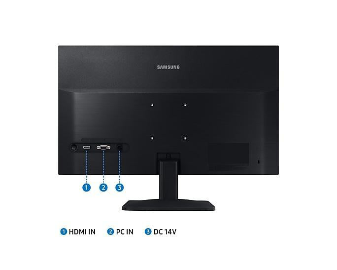 Samsung 24'' Essential Monitor S33A FHD VA LED 1920x1080 3000:1 LS24A336NHUXXU (New / Open Box)