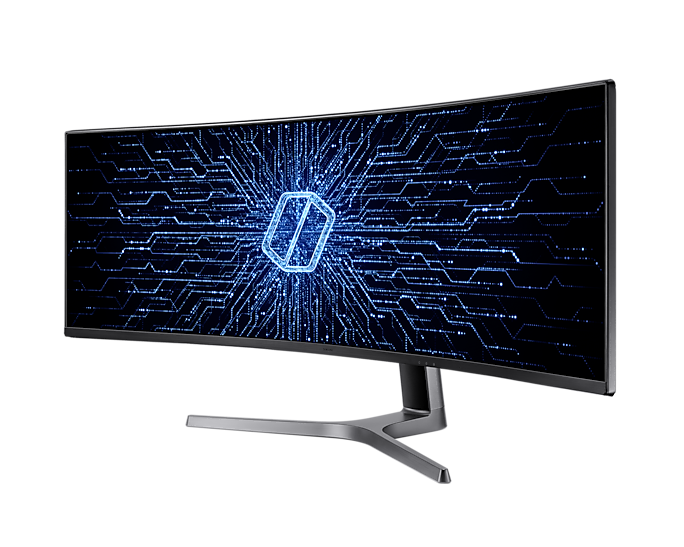 Samsung 49'' Curved Gaming Monitor Dual-QHD 1800R 120Hz Odyssey LC49RG90SSPXXU (New / Open Box)