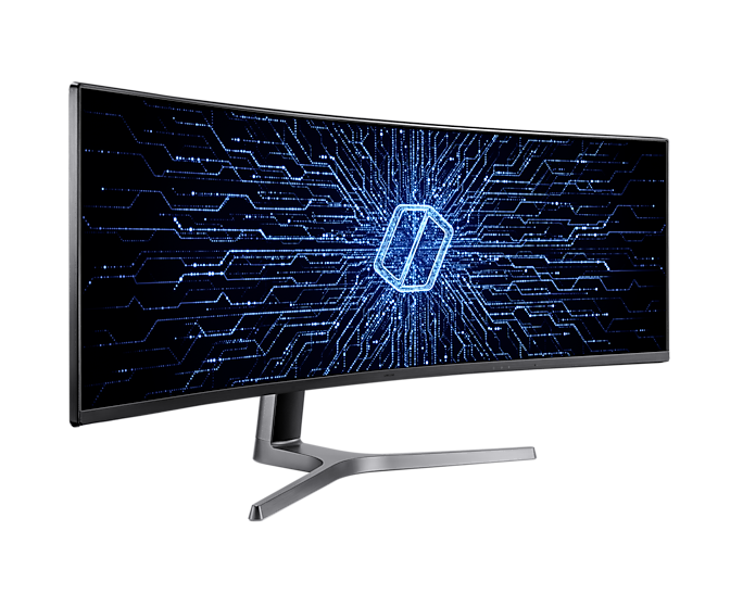 Samsung 49'' Curved Gaming Monitor Dual-QHD 1800R 120Hz Odyssey LC49RG90SSPXXU (New / Open Box)