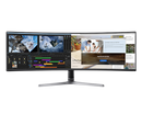 Samsung 49'' Curved Gaming Monitor Dual-QHD 1800R 120Hz Odyssey LC49RG90SSPXXU (Renewed)