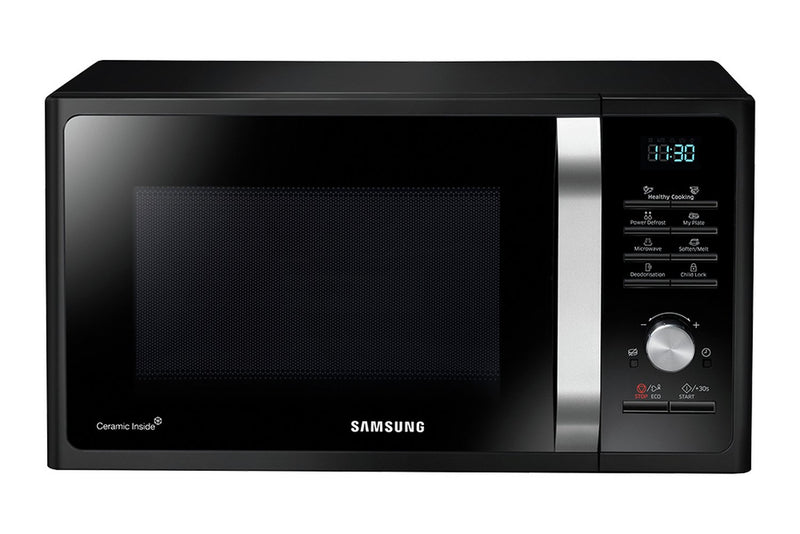 Samsung 28L Standard Microwave Oven 1000W Defrost Black MS28F303TFK/EU (New)