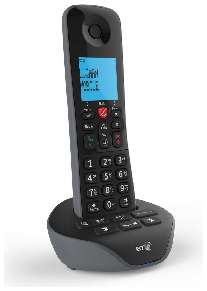 BT 7880 Single Cordless Telephone With Answer Machine (Renewed)