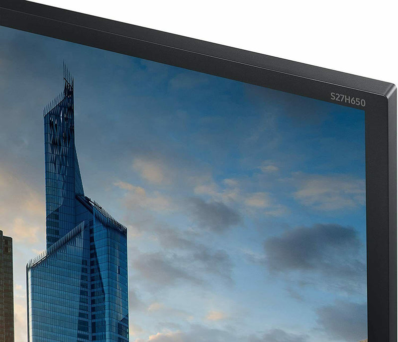 Samsung LS27H650FDUXEN 27Inch Full HD Professional PLS LED Monitor Black USB Hub (New)