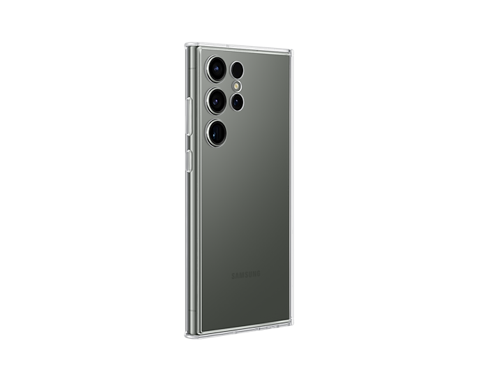 Samsung Galaxy S23 Ultra Frame Mobile Phone Case White EF-MS918CWEGWW (New / Open Box)