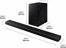 Samsung HW-Q70T/XU 3.1.2 Channel Cinematic Soundbar With Dolby Atmos And DTS:X (New)