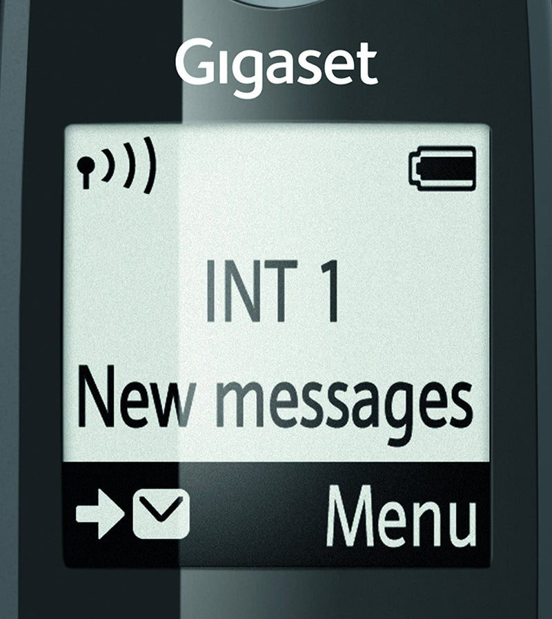 Gigaset AS405A DECT Cordless Phone With Answering Machine (Renewed)