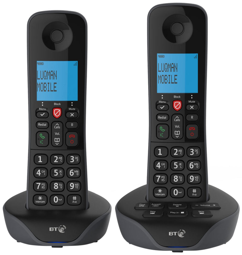 BT 7880 Twin Cordless Telephone With Answer Machine (Renewed)