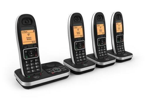 BT Digital Cordless Phone 7610 Quad Answering Machine Nuisance Call Blocking (Renewed)