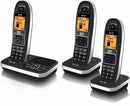 BT Digital Cordless Phone 7610 Trio Answering Machine Nuisance Call Blocking (Renewed)