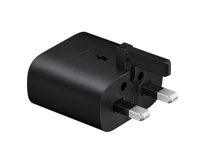 Samsung 25W Adapter (Super Fast Charging with USB Type-C Cable) EP-TA800XBEGGB (Renewed)