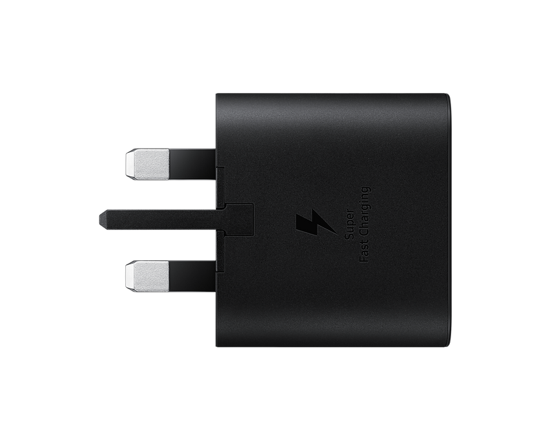 Samsung 25W Adapter (Super Fast Charging with USB Type-C Cable) EP-TA800XBEGGB (Renewed)