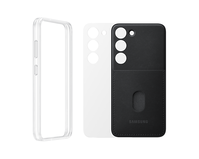 Samsung Galaxy S23 Frame Mobile Phone Case Black EF-MS911CBEGWW (New / Open Box)