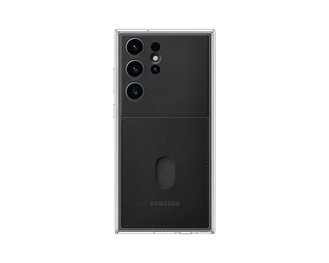 Samsung Galaxy S23 Ultra Frame Mobile Phone Case Black EF-MS918CBEGWW (Renewed)