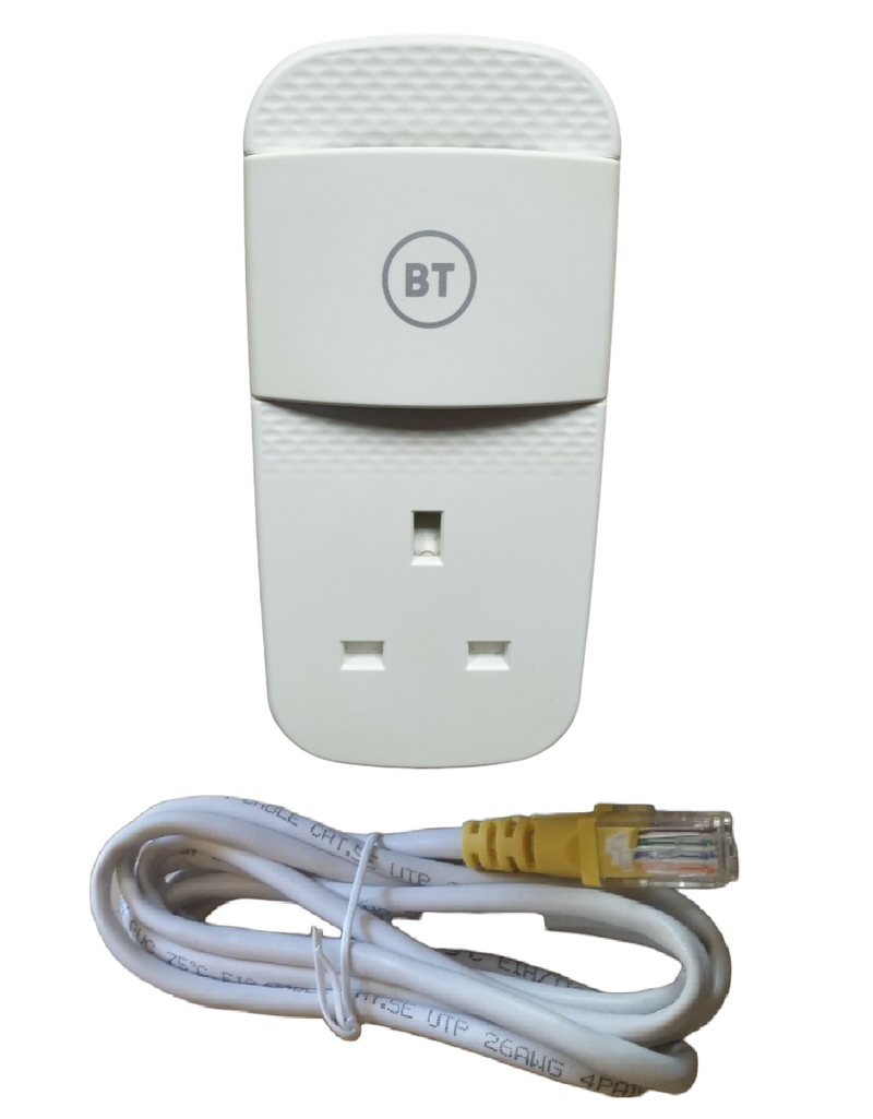 1 x BT Mini Connector Version2 1000Mbps 1GB Powerline Adapter Gigabit Ethernet (New)