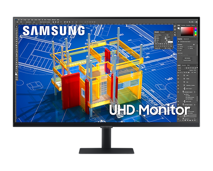 Samsung 32'' UHD Monitor LED S70A 3840x2160 60Hz LS32A704NWPXEN (New)