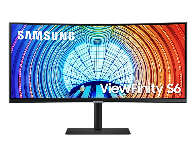 Samsung 34'' Curved Monitor 3440x1440 UWQHD USB-C ViewFinity LS34A650UBUXXU (New)