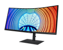 Samsung 34'' Curved Monitor 3440x1440 UWQHD USB-C ViewFinity LS34A650UBUXXU (New)