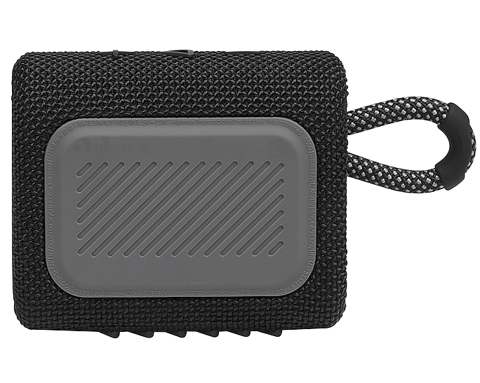 JBL Go 3 Compact Portable Waterproof Speaker USB-C Black GP-HSU020HAGBQ (New / Open Box)