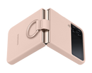 Samsung Silicone Phone Cover With Ring For Galaxy Z Flip4 Pink EF-PF721TPEGWW (New / Open Box)