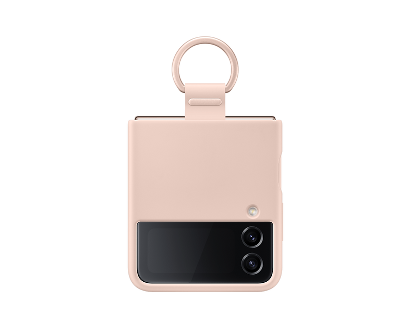 Samsung Silicone Phone Cover With Ring For Galaxy Z Flip4 Pink EF-PF721TPEGWW (New / Open Box)