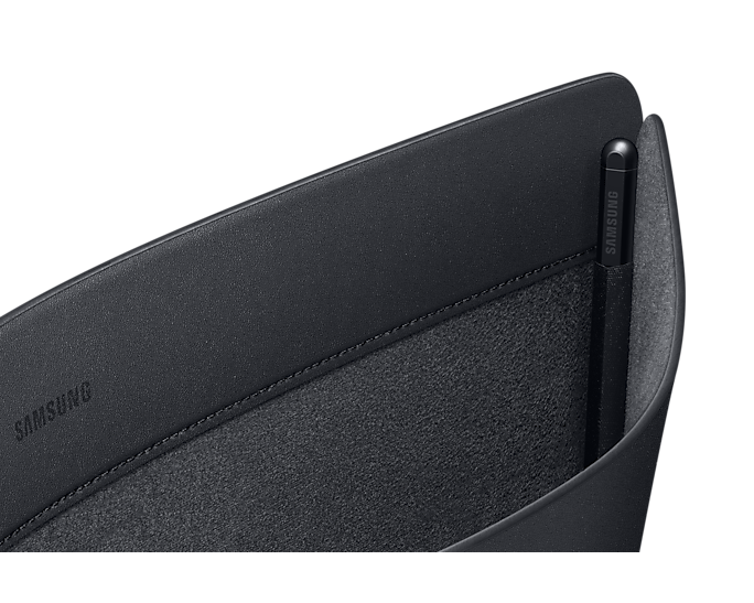 Samsung Galaxy Book 16'' Slim Vegan Leather Pouch S Pen Holder EF-LPUN6PBEGWW (Renewed)